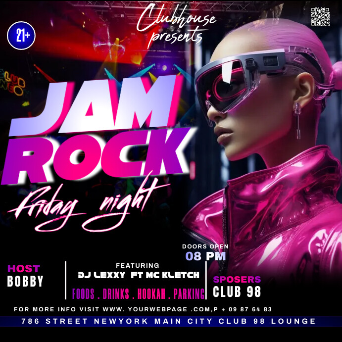 events flyers Template PosterMyWall