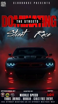 events flyers Instagram Story template