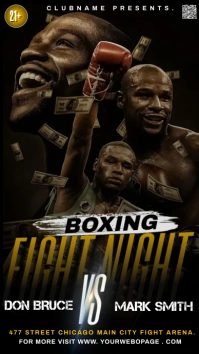 events flyers Instagram Story template