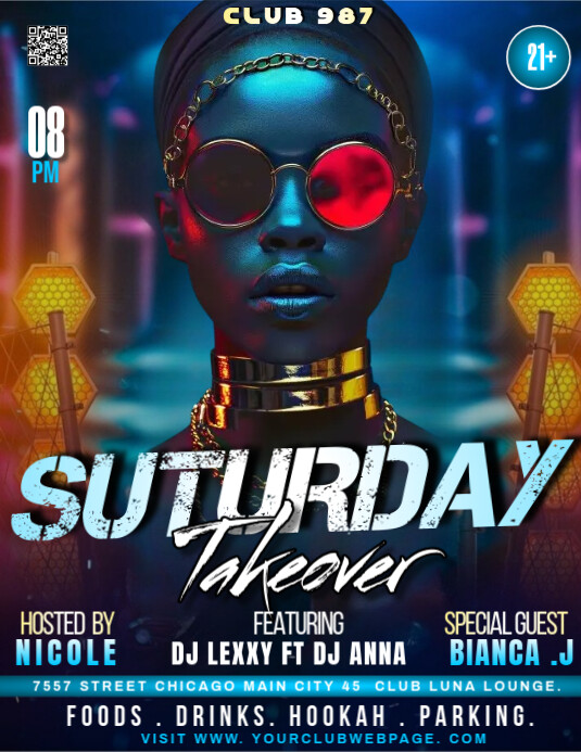 events flyers template