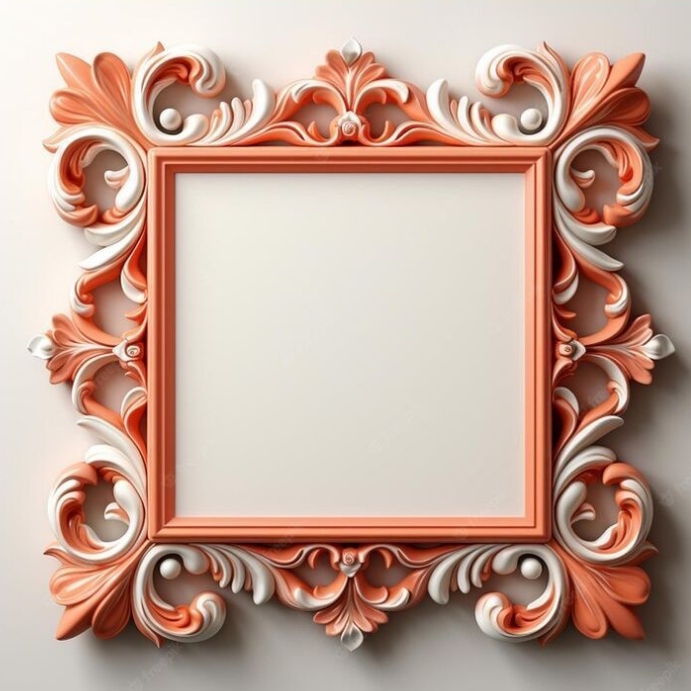Evergreen wedding frame, wedding frame Wpis na Instagrama template