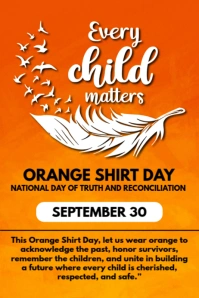 Every Child Matters Poster Affiche template