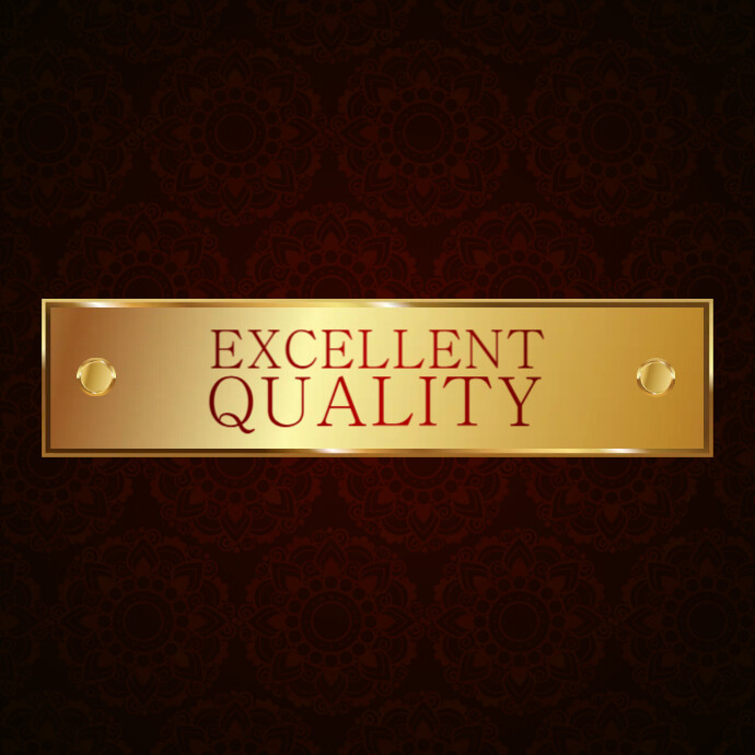 Excellent Quality Logo Template | PosterMyWall