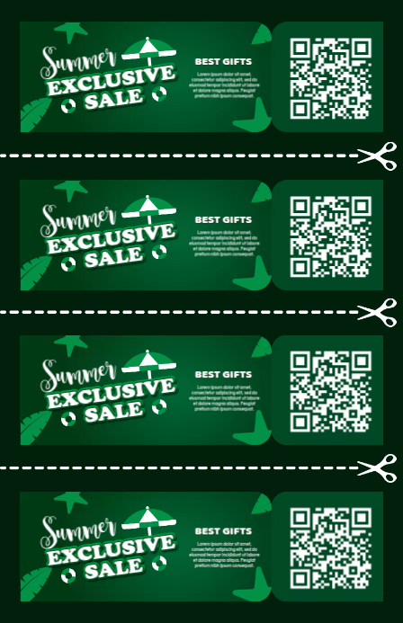 Exclusive Coupon Template PosterMyWall