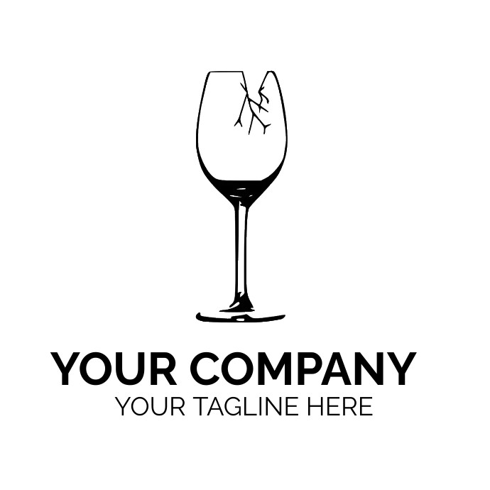 Exclusive Logo 74418, Wine Shop Logo template
