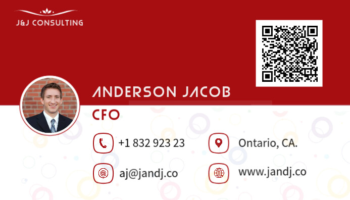 Executive Business Card นามบัตร template