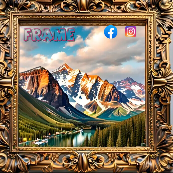Executive frame design template | PosterMyWall