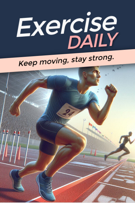 Exercise Poster template