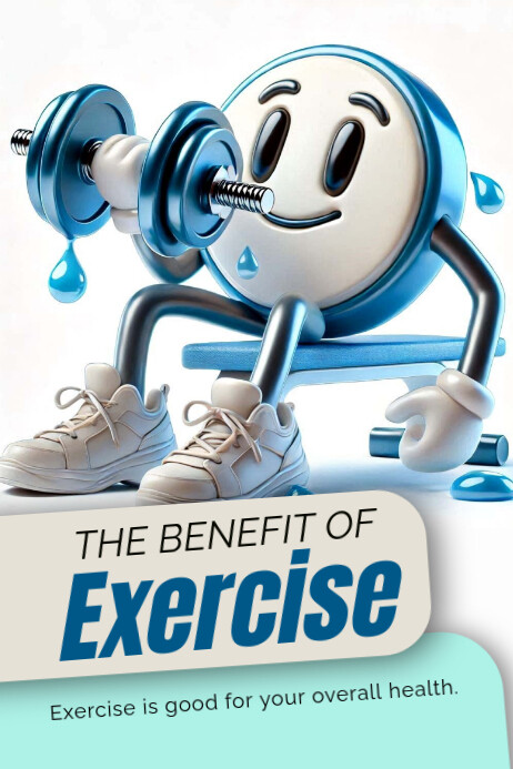 Exercise Poster template