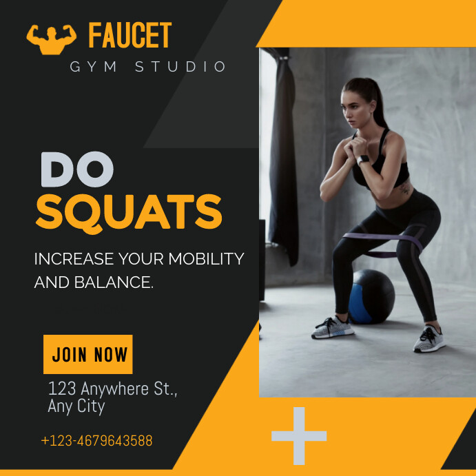 Exercise Form Poster Exercise template | PosterMyWall