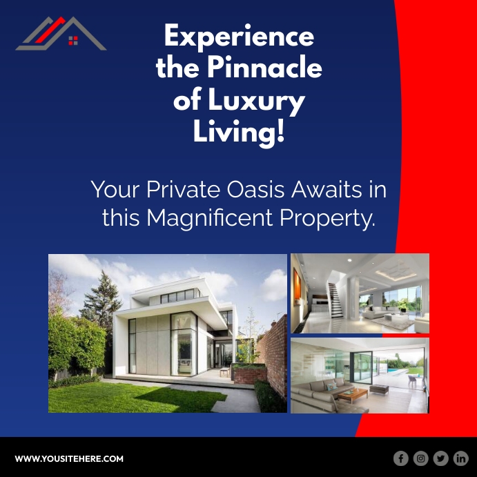Experience real estate Template PosterMyWall