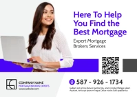 Expert Mortgage services template design 2024 Postcard
