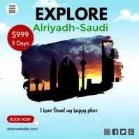 explore Alriadh KSA Square (1:1) template