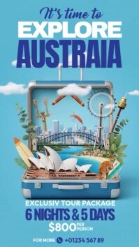 explore australia Instagram Reel template