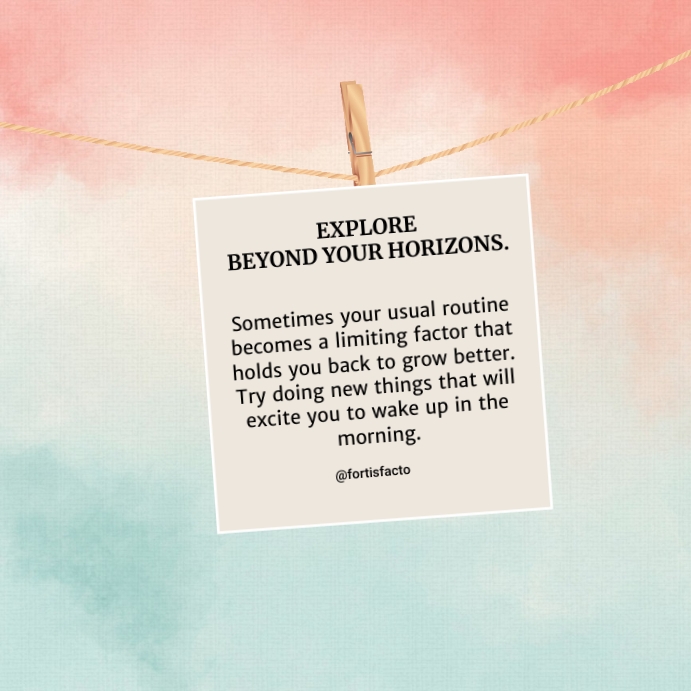 Exploring Posts Explore Template | PosterMyWall