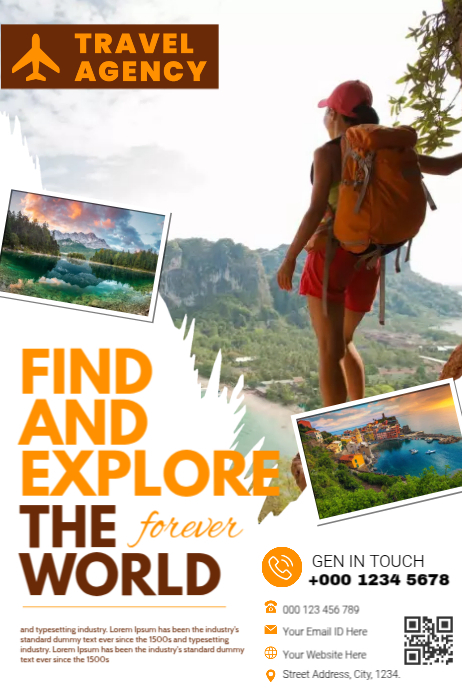 Explore Poster Template | PosterMyWall
