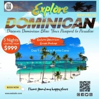 Explore Thailand ad (2) Quadrado (1:1) template