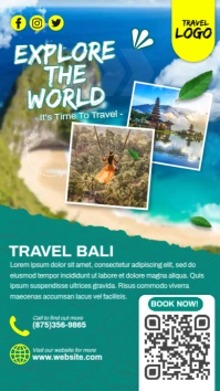 Explore The World Instagram Story template