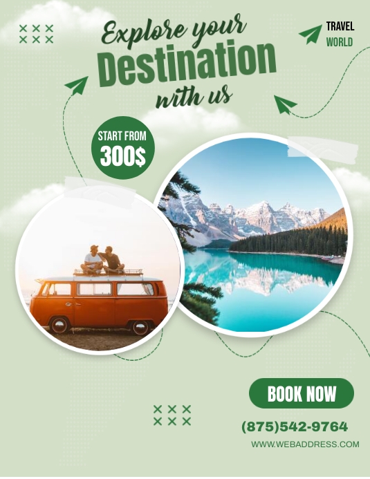 Explore Your Destination Template | PosterMyWall