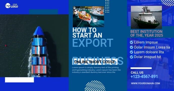 Copy of Export Business Template | PosterMyWall