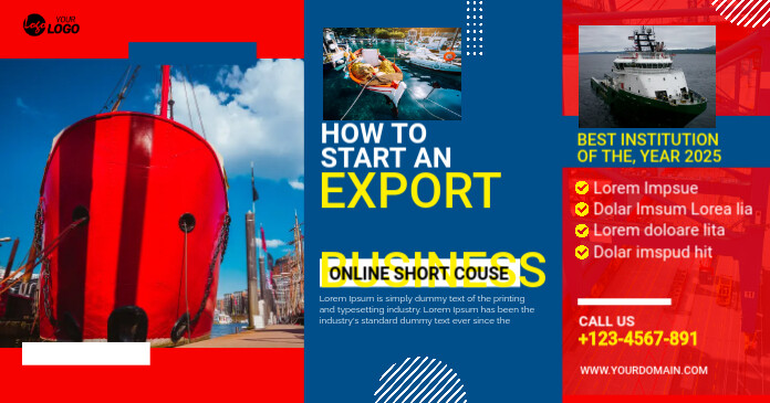 Export Business Template | PosterMyWall