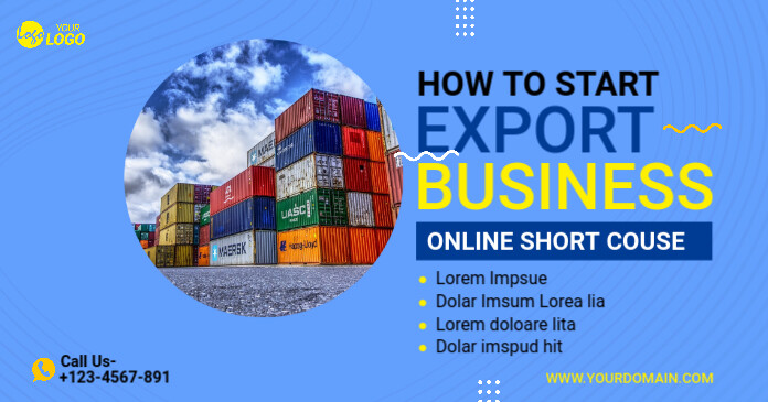 Export Business Training Course Template | PosterMyWall