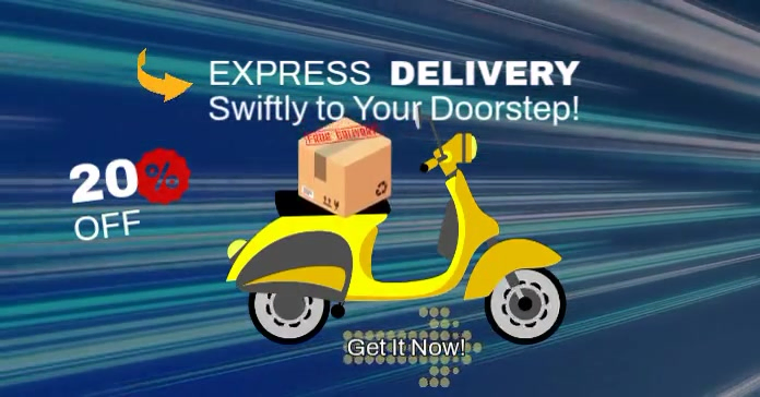 Plantilla de Express Delivery | PosterMyWall