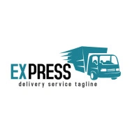 express delivery service Logo template