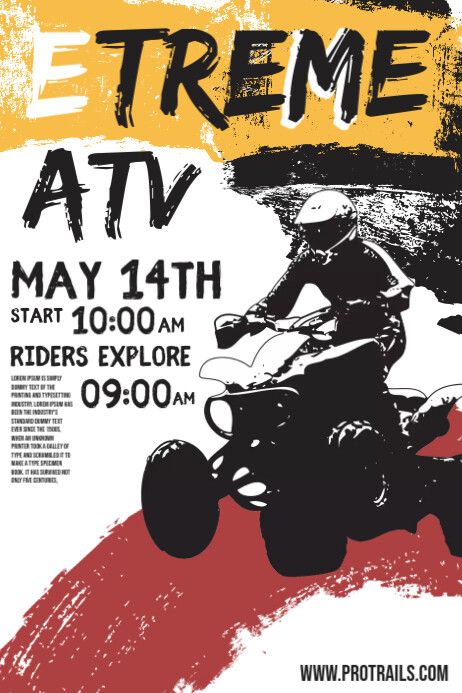 Extreme ATV Adventure Template | PosterMyWall