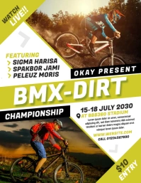 Extreme Sport Flyer template