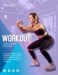 Extreme Workout Flyers Iflaya (Incwadi ye-US) template