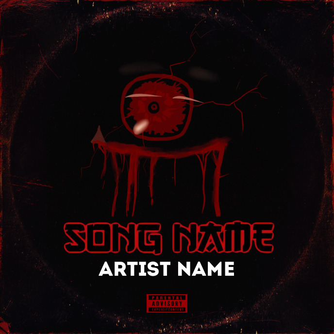 Eye Album Cover music art trap mixtape rap Template | PosterMyWall