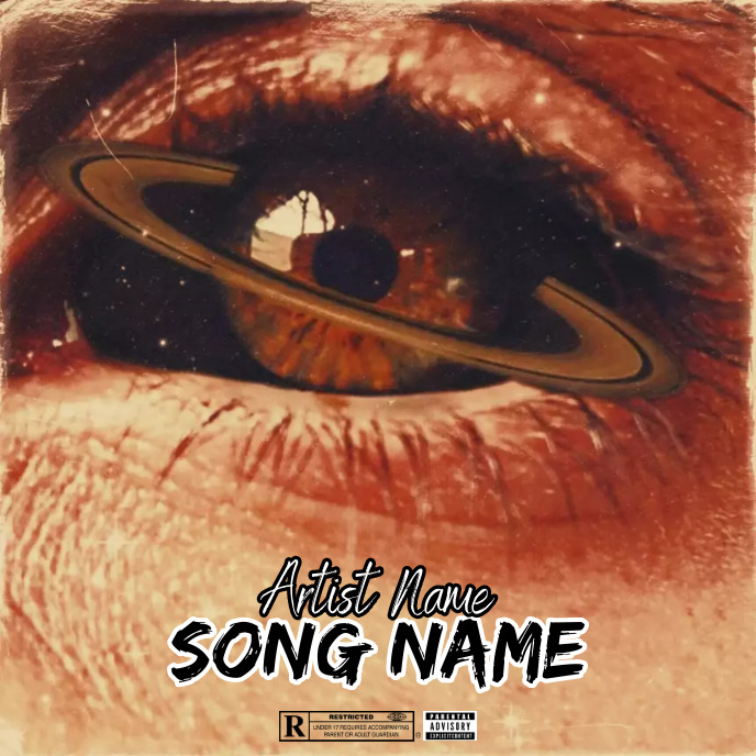Cover One Eye Rapper Eye Album Cover music art trap mixtape rap | PosterMyWall