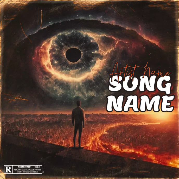 Eye Album Cover music art trap mixtape rap | PosterMyWall