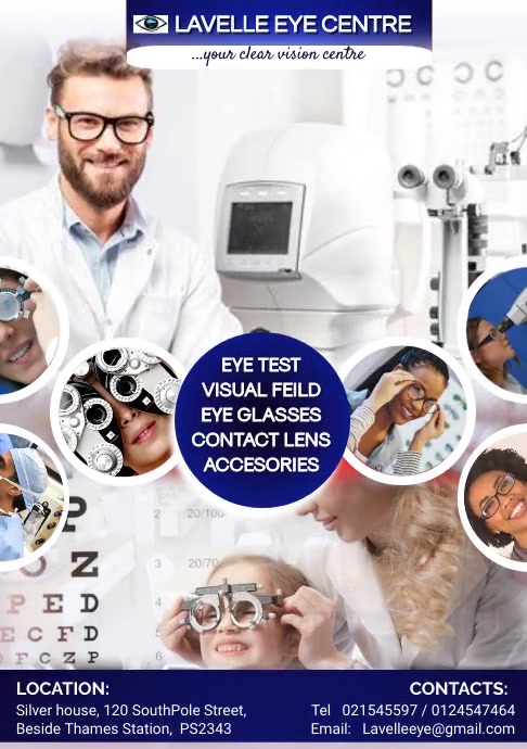 Eye Collection Flyer Eye Centre flyer Template | PosterMyWall