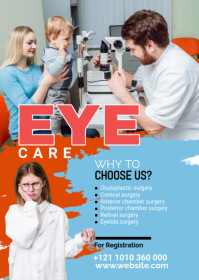 Eye Collection Flyer Eye clinic Flyer Template | PosterMyWall