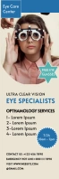EYE CLINIC TEMPLATE DESIGN Banner 2' × 6'