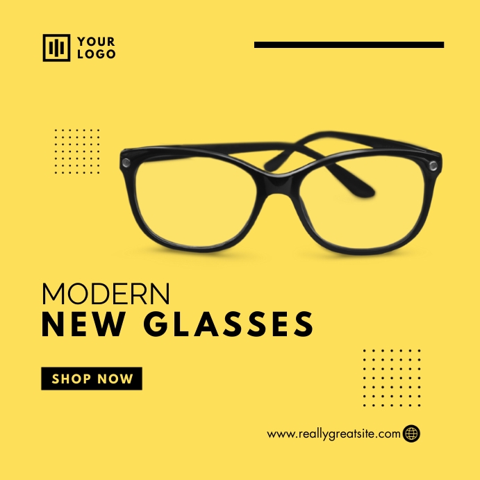 EYE GLASSES OPTICAL SALES Template | PosterMyWall
