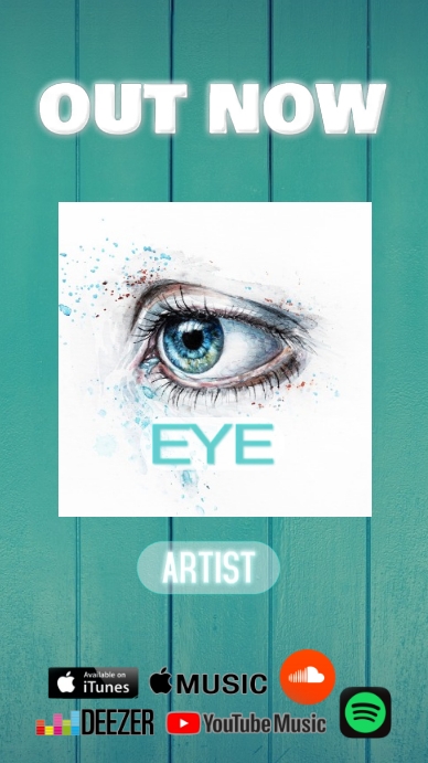 EYE - OUT NOW História do Instagram template