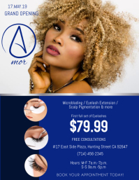 70 Eyelash Extensions Customizable Design Templates