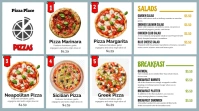 ezdoss.com Pizza menu Pantalla Digital (16:9) template