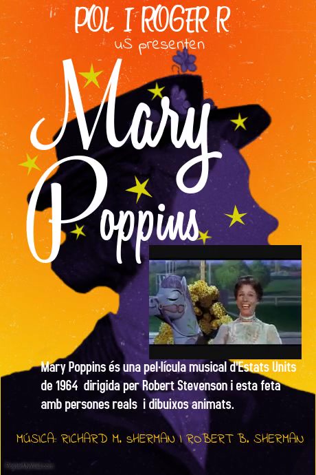 Copia de Mary Poppins Theater Poster Template