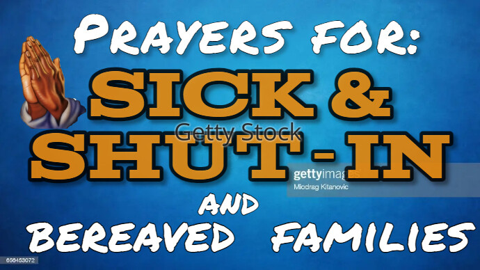 Copy of GBC Announcement Sick Shut in Prayer 11 26 2023 | PosterMyWall