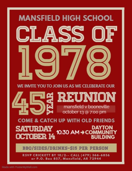 Class Reunion Flyer PosterMyWall Class Reunion Flyer PosterMyWall
