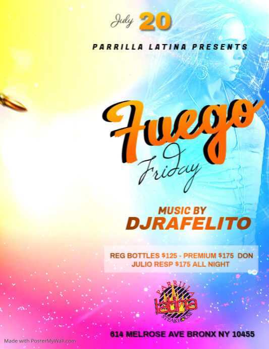 Copy of Latin Party Flyer | PosterMyWall
