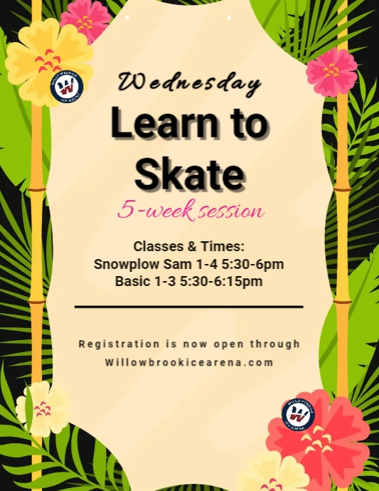 WED. August LTS Flyer (US Letter) template