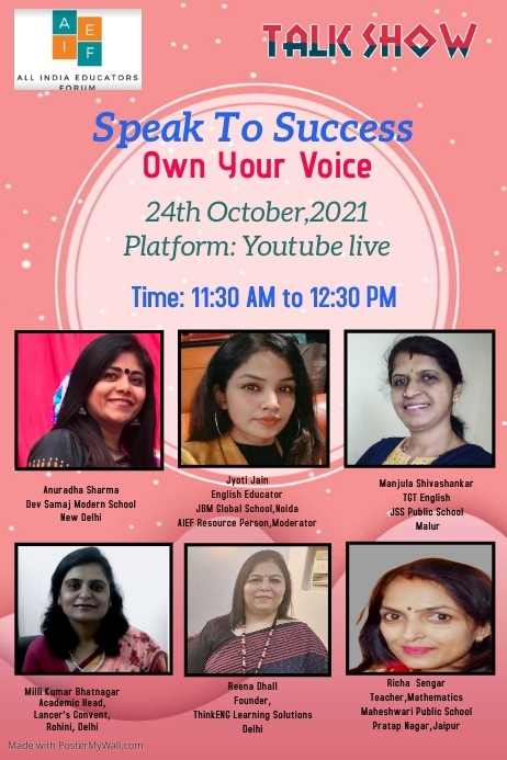 Copy of Panel Discussion Template | PosterMyWall