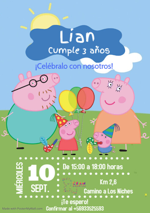 Peppa Pig | PosterMyWall