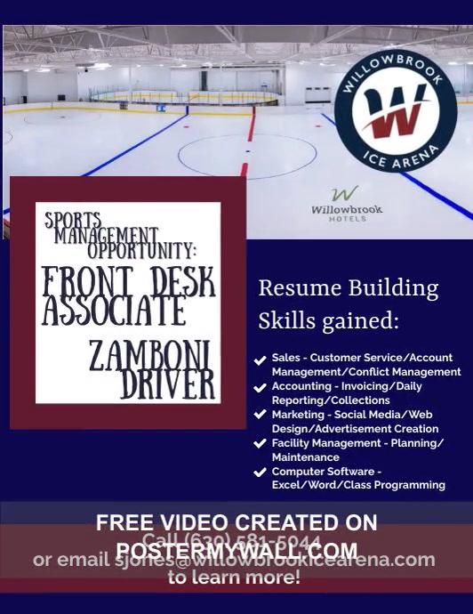 Job Ad (1) Flyer (US Letter) template