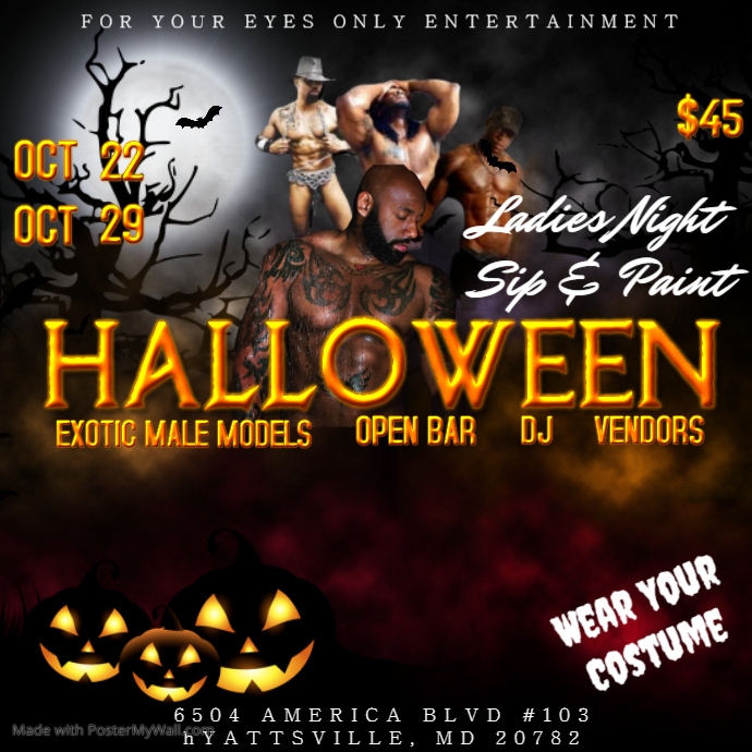 HALLOWEEN DMV PosterMyWall